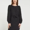 Vero Moda Robe Housse Ceinturée - Noir