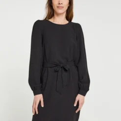 Vero Moda Robe Housse Ceinturée - Noir