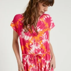 Robe Longue À Cintrer - Rose 7 Robe Longue À Cintrer - Rose -Promos Sublisca Magasin 001000702 001 V4 T4