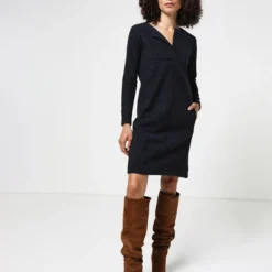 Robe Housse En Flanelle - Noir -Promos Sublisca Magasin 001004492 001 V3 T4