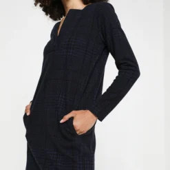 Robe Housse En Flanelle - Noir -Promos Sublisca Magasin 001004492 001 V4 T4