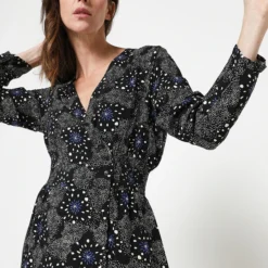 Robe Portefeuille Imprimée - Noir -Promos Sublisca Magasin 001004503 001 V3 T4