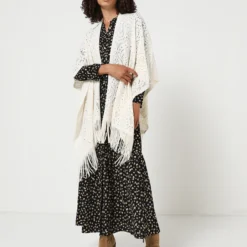 Molly Bracken Robe Longue Fleurie - Noir -Promos Sublisca Magasin 001004508 001 V3 T4