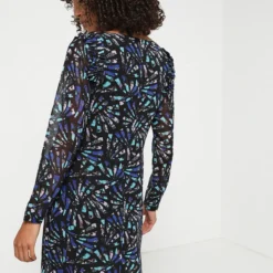 Molly Bracken Robe Housse En Voile Imprimé - Noir 5 Molly Bracken Robe Housse En Voile Imprimé - Noir -Promos Sublisca Magasin 001004533 001 V2 T4