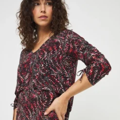 ONE STEP Robe Faux Ensemble Imprimée - Noir 7 ONE STEP Robe Faux Ensemble Imprimée - Noir -Promos Sublisca Magasin 001004554 001 V4 T4