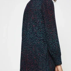 Robe Droite, Encolure Tunisienne - Bleu Encre -Promos Sublisca Magasin 001004574 001 V4 T4