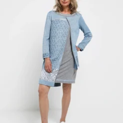 Robe Bimatière - Gris -Promos Sublisca Magasin 001004605 001 V3 T4