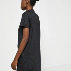 Ikks Robe Maille Milano Effet Tweed - Bleu Marine -Promos Sublisca Magasin 001004627 001 V2 T4