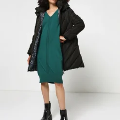 Robe Pull La Fée Maraboutée - Bleu Canard -Promos Sublisca Magasin 001006819 001 V3 T4