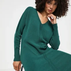 Robe Pull La Fée Maraboutée - Bleu Canard -Promos Sublisca Magasin 001006819 001 V4 T4