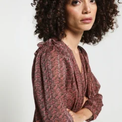 Robe Longue Inspiration Cache Cœur - Rose -Promos Sublisca Magasin 001009795 001 V4 T4