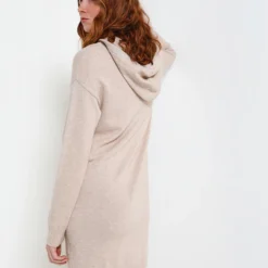 Robe Pull À Capuche - Taupe -Promos Sublisca Magasin 001009868 001 V2 T4