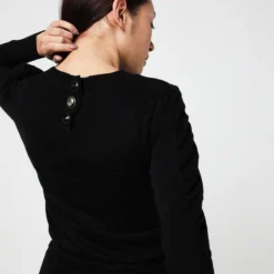 KAPORAL Robe En Tricot - Noir -Promos Sublisca Magasin 001009888 001 V4 T4