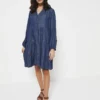 Robe Denim - Bleu