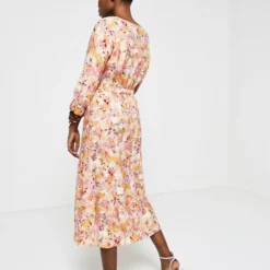 Vila Robe Blousante Boutonnée - Rose 7 Vila Robe Blousante Boutonnée - Rose -Promos Sublisca Magasin 001011445 001 V4 T4