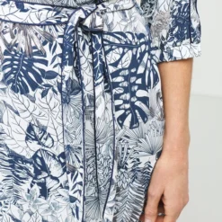 Robe Housse Imprimée - Bleu Marine -Promos Sublisca Magasin 001016475 001 V2 T4