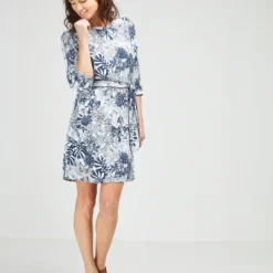 Robe Housse Imprimée - Bleu Marine -Promos Sublisca Magasin 001016475 001 V3 T4