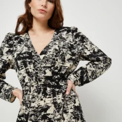 Vila Robe Longue Inspiration Cache Cœur - Ecru -Promos Sublisca Magasin 001018572 001 V4 T4