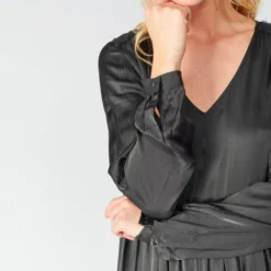 LE TEMPS DES CERISES Robe Droite Elise - BLACK -Promos Sublisca Magasin 001023246 001 V3 T4