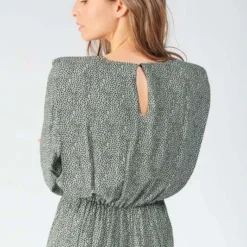 LE TEMPS DES CERISES Robe Droite Crizi - GREEN -Promos Sublisca Magasin 001023248 001 V2 T4