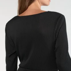 LE TEMPS DES CERISES Robe Longue Droite Yama - BLACK -Promos Sublisca Magasin 001023249 001 V4 T4