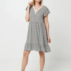 LE TEMPS DES CERISES Robe Droite Aliette - BEIGE -Promos Sublisca Magasin 001023251 001 V3 T4