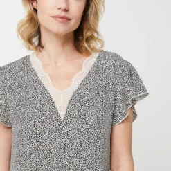 LE TEMPS DES CERISES Robe Droite Aliette - BEIGE -Promos Sublisca Magasin 001023251 001 V4 T4