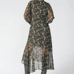 LE TEMPS DES CERISES Robe Longue Droite Chic - BLACK -Promos Sublisca Magasin 001023252 001 V4 T4