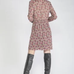 LE TEMPS DES CERISES Robe Droite Habbes - CARMINE -Promos Sublisca Magasin 001023256 001 V3 T4