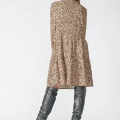 LE TEMPS DES CERISES Robe Droite Elliott - LEOPARD -Promos Sublisca Magasin 001023262 001 V2 T4