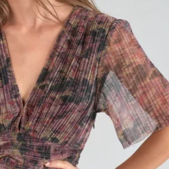 LE TEMPS DES CERISES Robe Longue Droite Amiel - DHALIA -Promos Sublisca Magasin 001023263 001 V2 T4