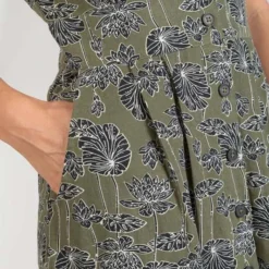 LE TEMPS DES CERISES Robe Droite Croft - LIZARD -Promos Sublisca Magasin 001023270 001 V4 T4