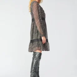 LE TEMPS DES CERISES Robe Evasée, Patineuse Rena - ZEBRA -Promos Sublisca Magasin 001023272 001 V3 T4