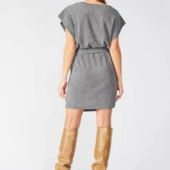 LE TEMPS DES CERISES Robe Droite Hazel - SMOKE -Promos Sublisca Magasin 001023273 001 V4 T4