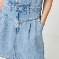 Lee Robe En Jean Coupe Cintrée - Bleu -Promos Sublisca Magasin 001024570 001 V4 T4