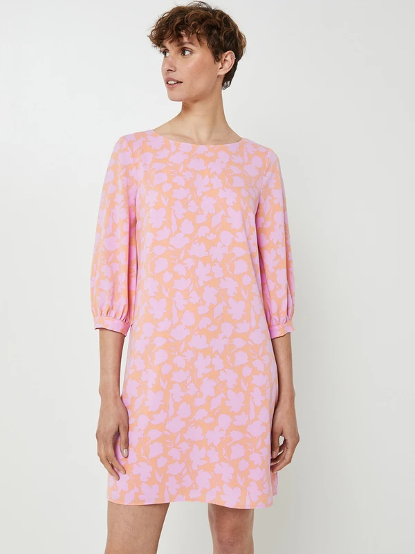 ESPRIT Robe Housse Manches 3/4 Bouffantes, Imprimé Fleuri - Lilas 1 ESPRIT Robe Housse Manches 3/4 Bouffantes, Imprimé Fleuri - Lilas