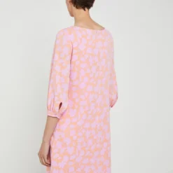 ESPRIT Robe Housse Manches 3/4 Bouffantes, Imprimé Fleuri - Lilas 5 ESPRIT Robe Housse Manches 3/4 Bouffantes, Imprimé Fleuri - Lilas -Promos Sublisca Magasin 001024705 001 V2 T4