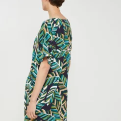 Molly Bracken Robe Housse Ample, Imprimé Jungle - Vert -Promos Sublisca Magasin 001024708 001 V2 T4