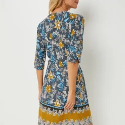 Robe Housse Imprimée - Bleu 5 Robe Housse Imprimée - Bleu -Promos Sublisca Magasin 001024944 001 V2 T4