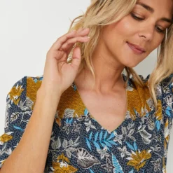 Robe Housse Imprimée - Bleu 7 Robe Housse Imprimée - Bleu -Promos Sublisca Magasin 001024944 001 V4 T4