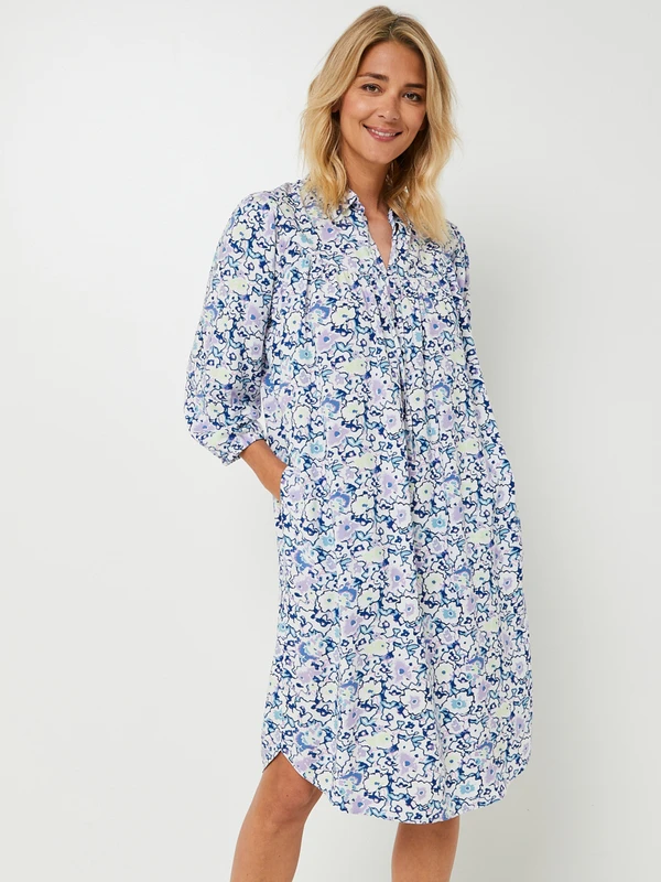 ESPRIT Robe Housse Imprimée - Blanc 1 ESPRIT Robe Housse Imprimée - Blanc